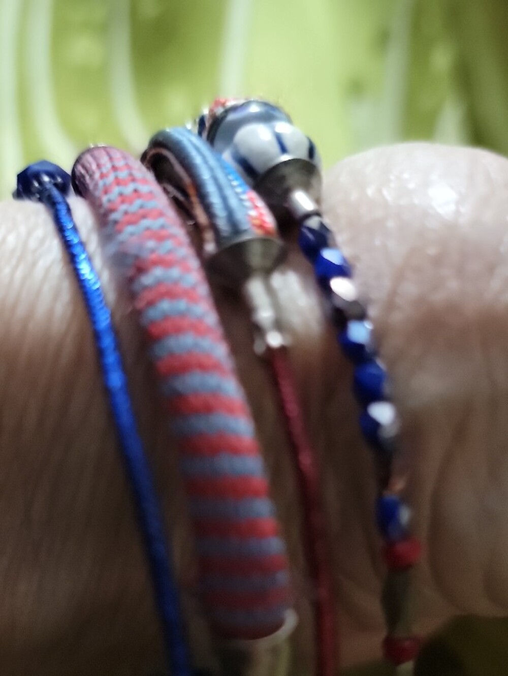 Ayala Bar Multicolor Beaded Wrap Bracelet - Picture 6 of 7